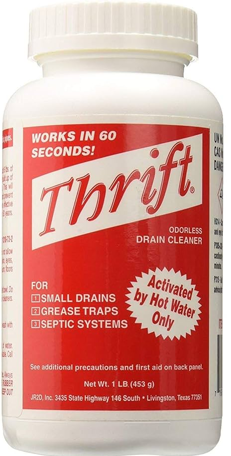 Thrift Odorless Drain Cleaner